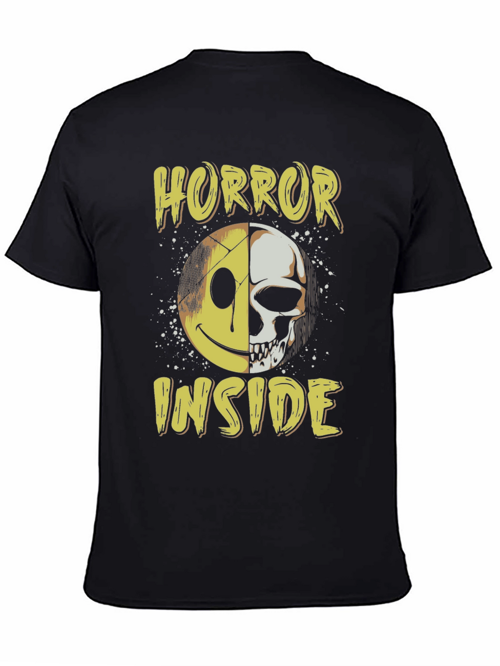 Horror Inside Graphic T-Shirt - Black