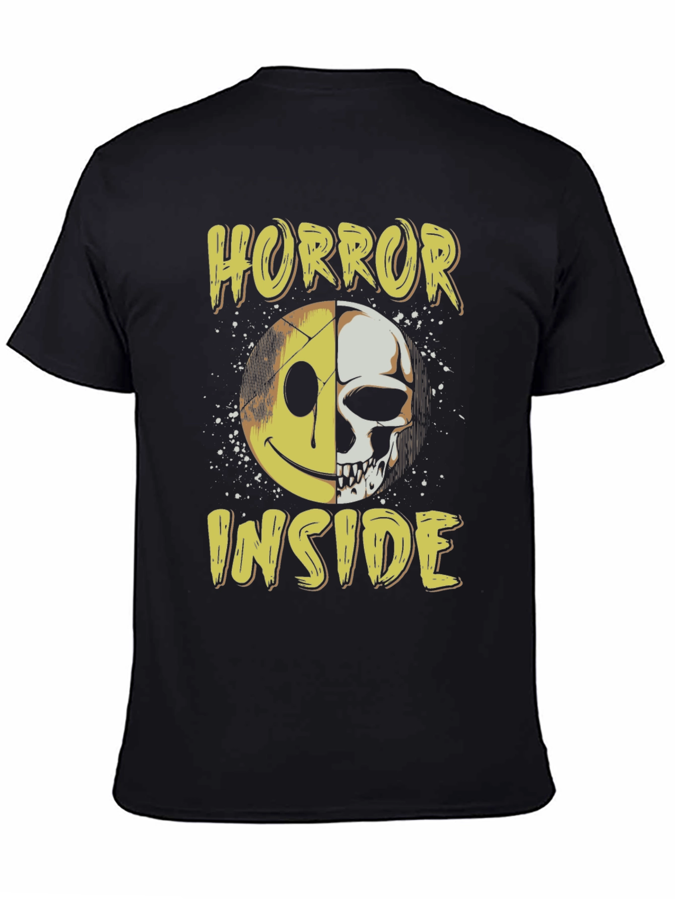 Horror Inside Graphic T-Shirt - Black