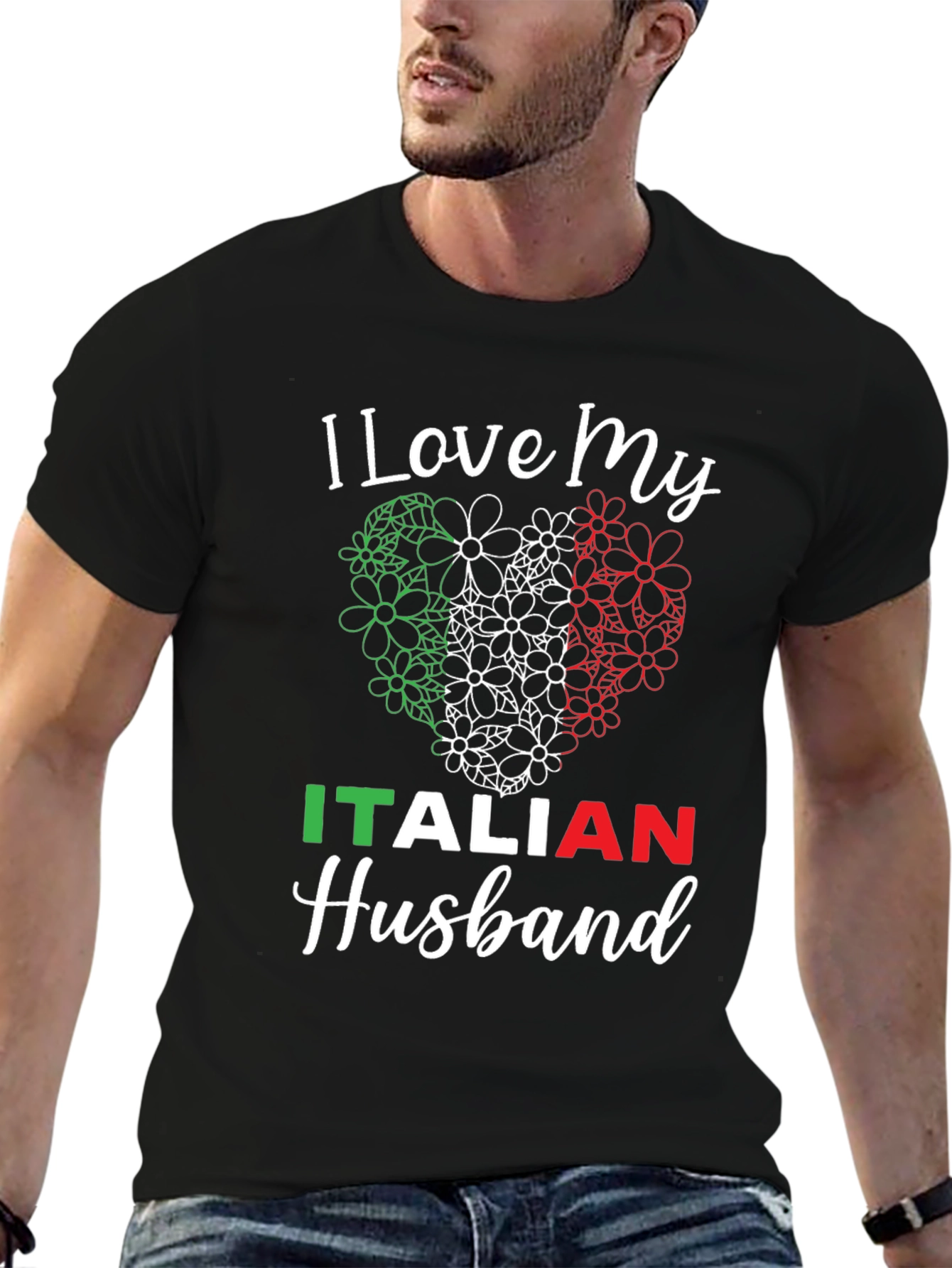 I Love My Italian Husband Graphic Tee
