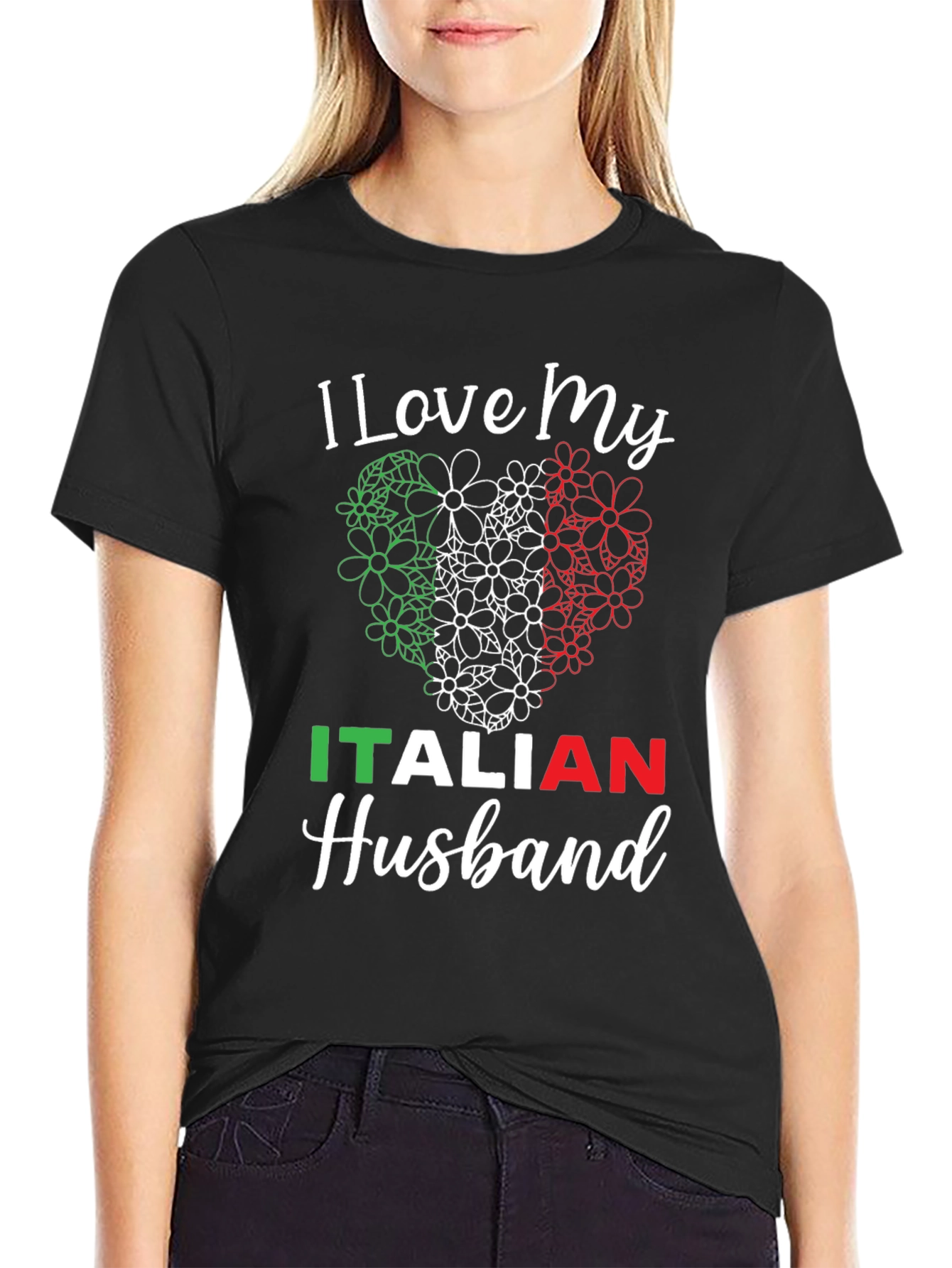 I Love My Italian Husband Graphic Tee