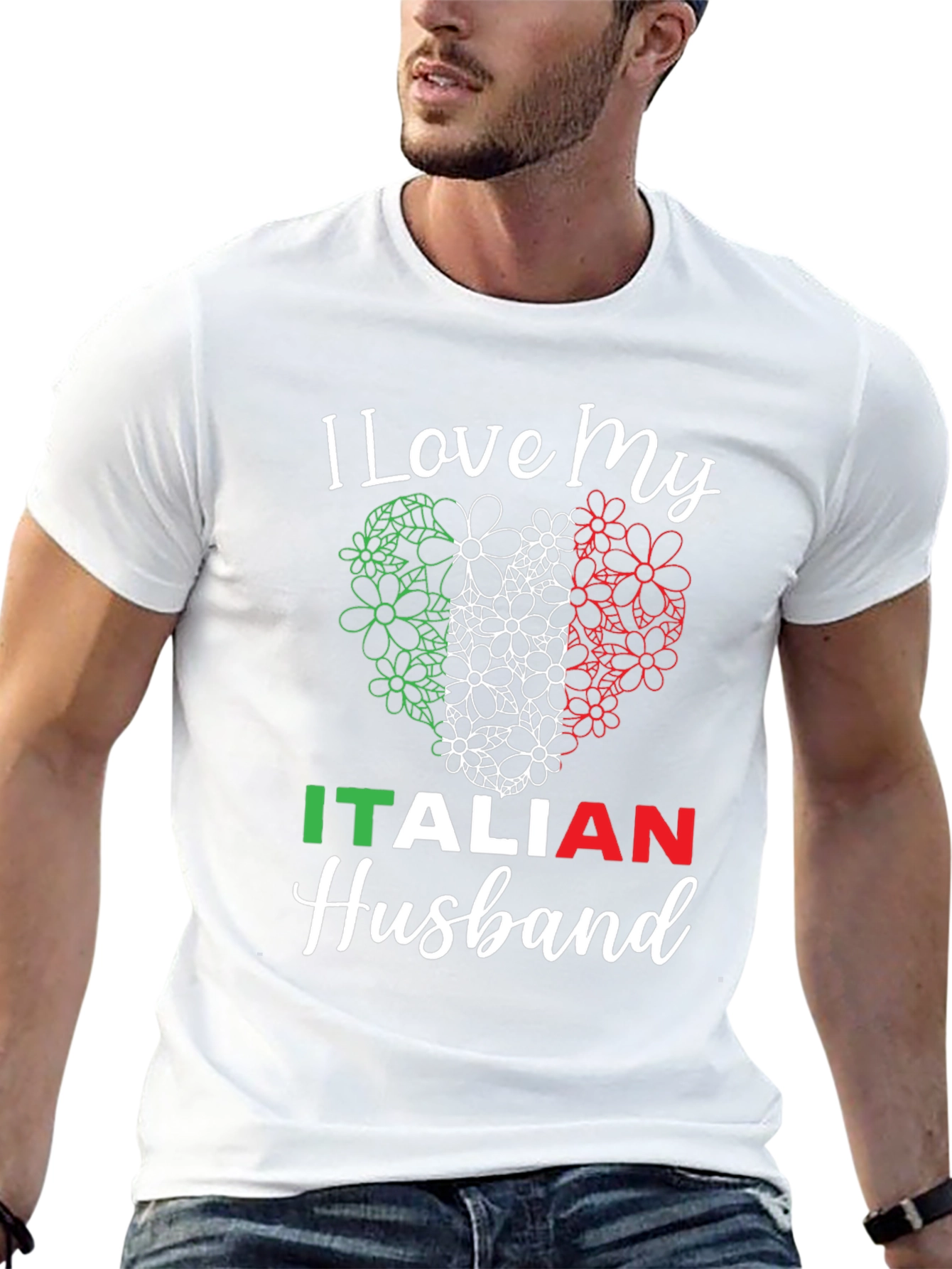 I Love My Italian Husband Graphic Tee