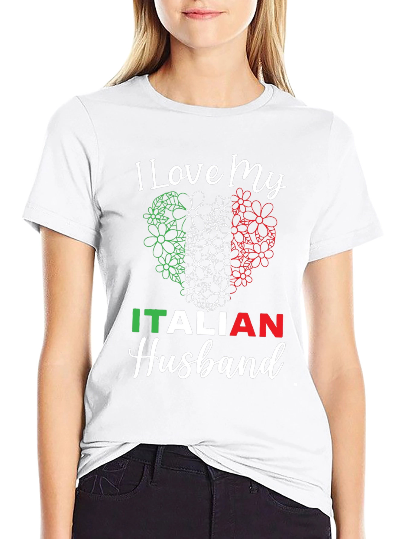 I Love My Italian Husband Graphic Tee
