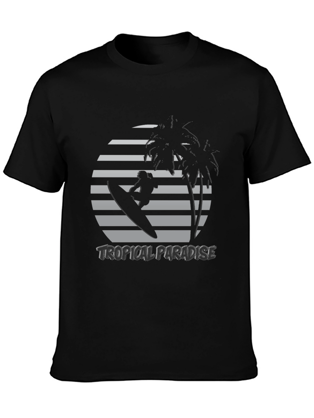 Tropical Paradise Surfer T-Shirt