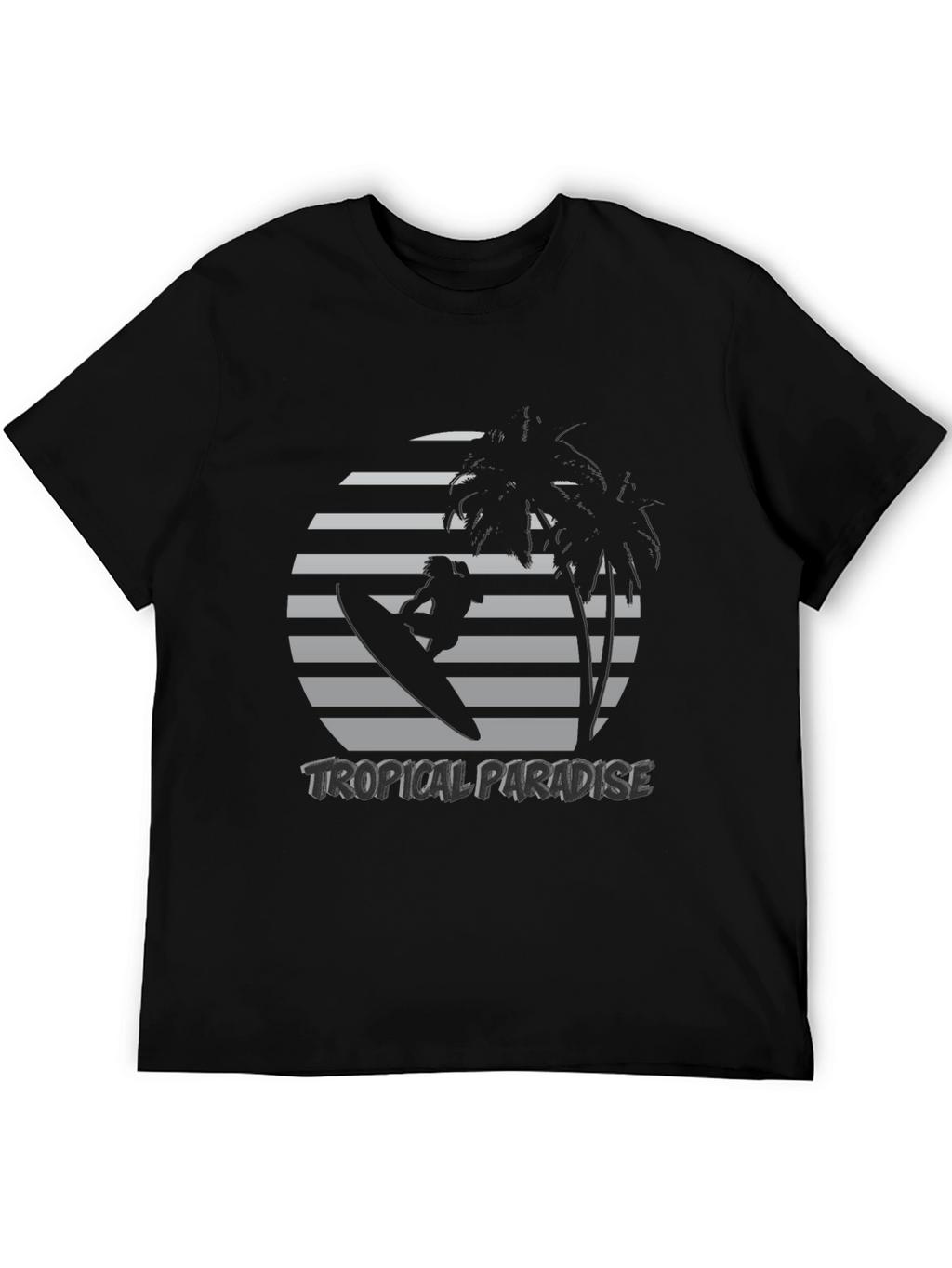 Tropical Paradise Surfer T-Shirt
