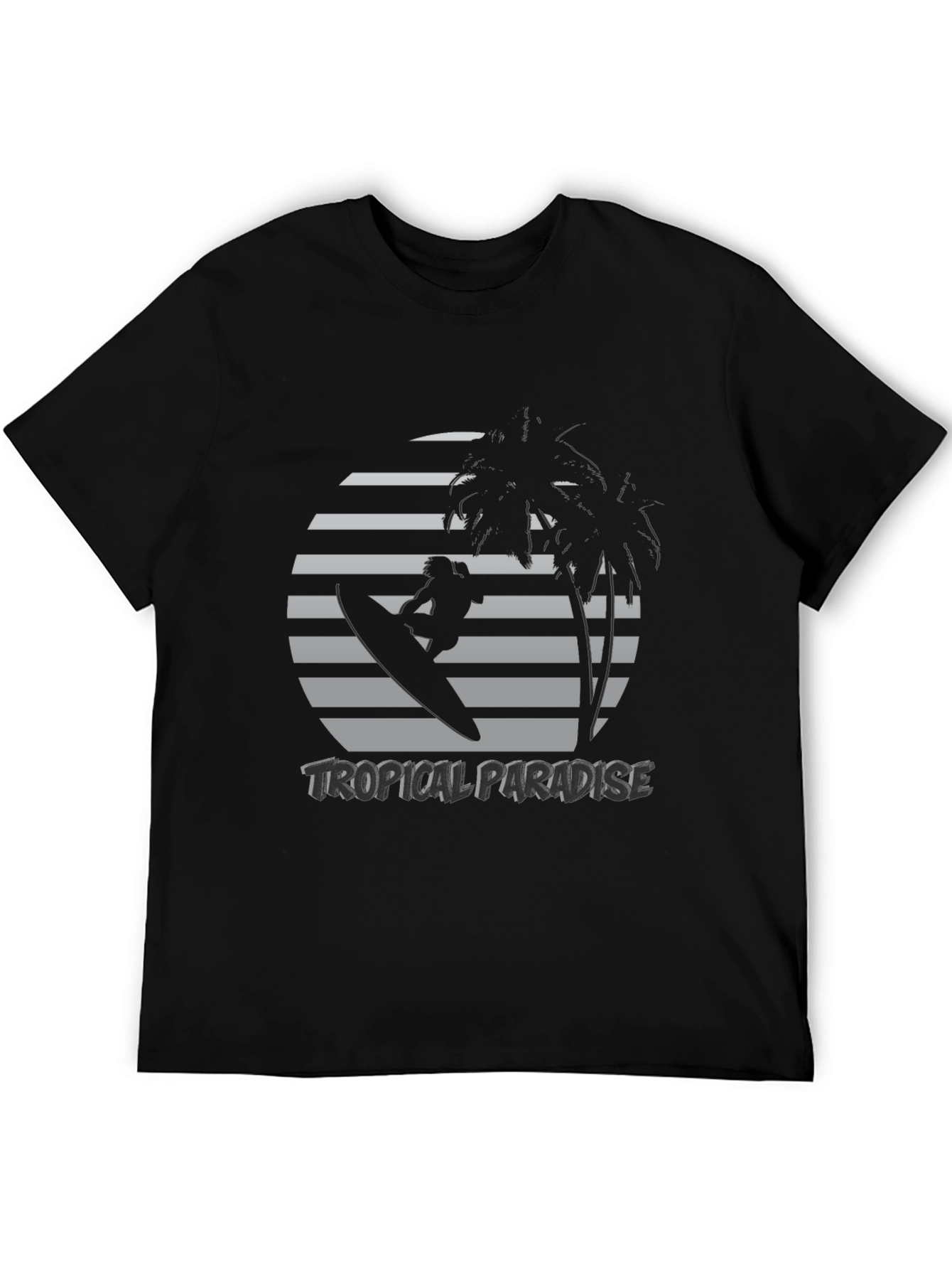 Tropical Paradise Surfer T-Shirt