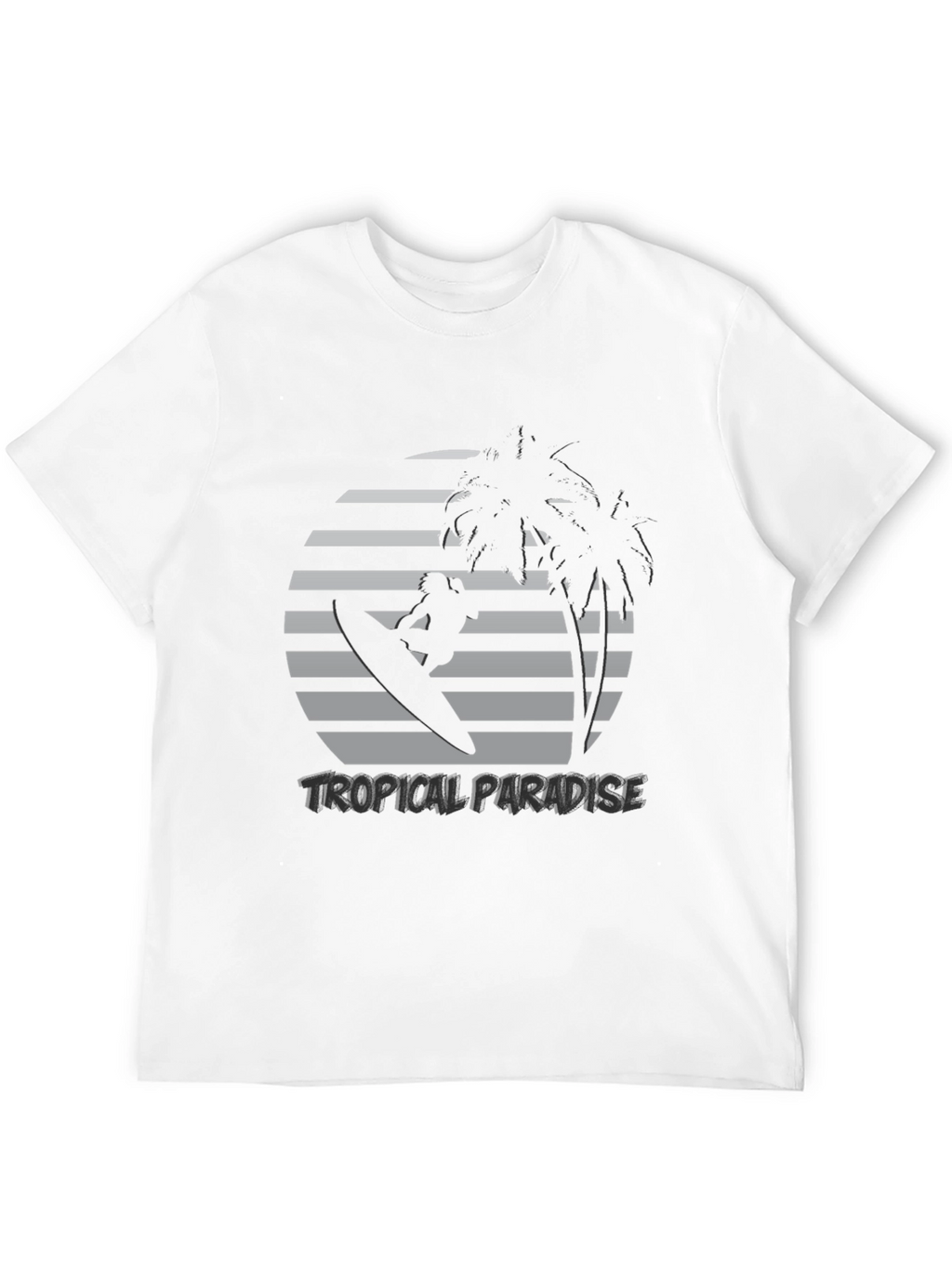 Tropical Paradise Surfer T-Shirt