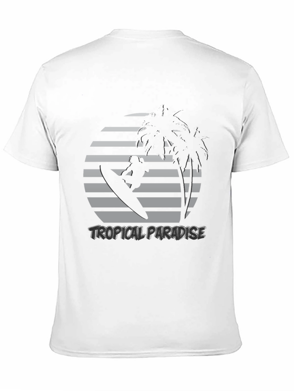 Tropical Paradise Surfer T-Shirt