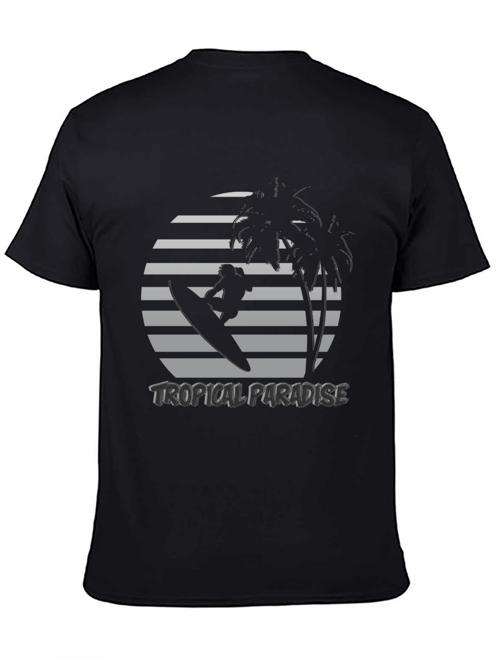 Tropical Paradise Surfer T-Shirt