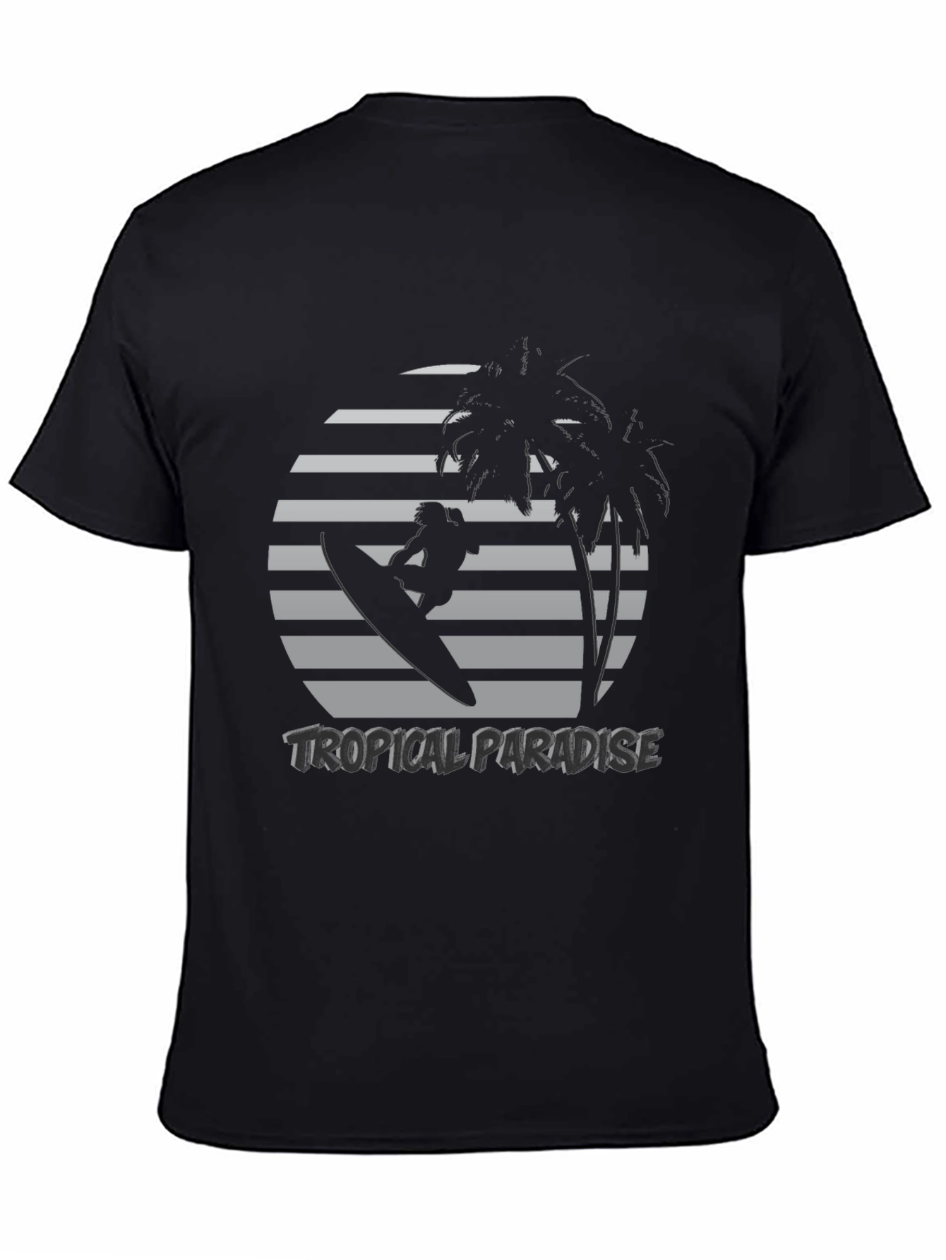 Tropical Paradise Surfer T-Shirt