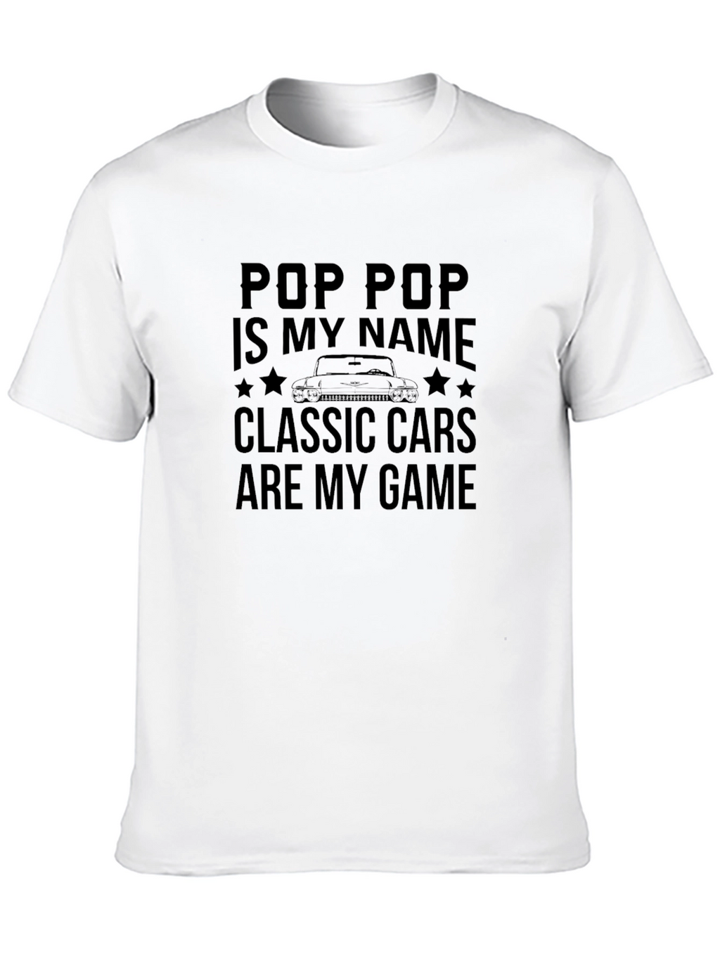 Pop Pop Classic Cars T-Shirt