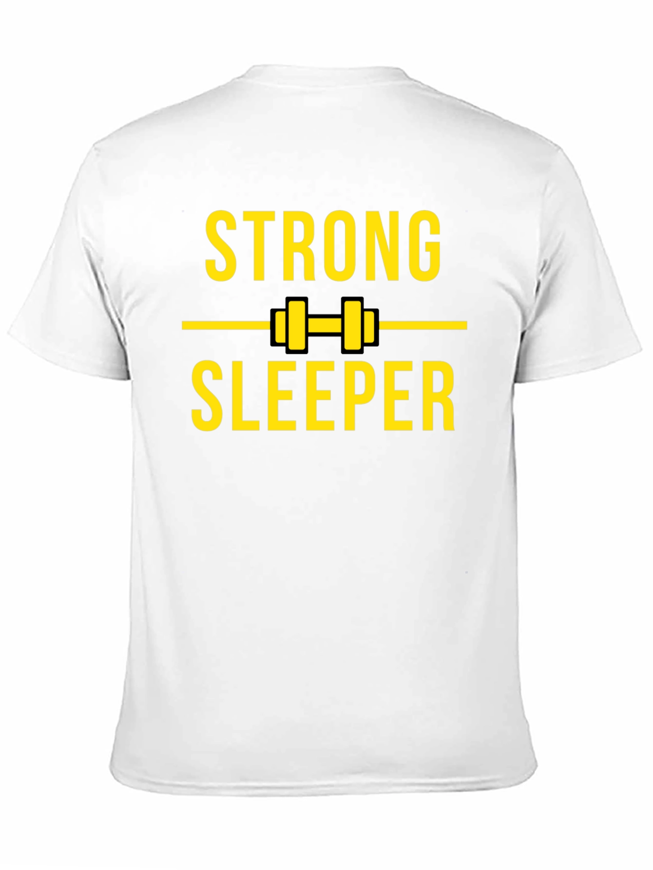 Strong Sleeper Black Graphic T-Shirt