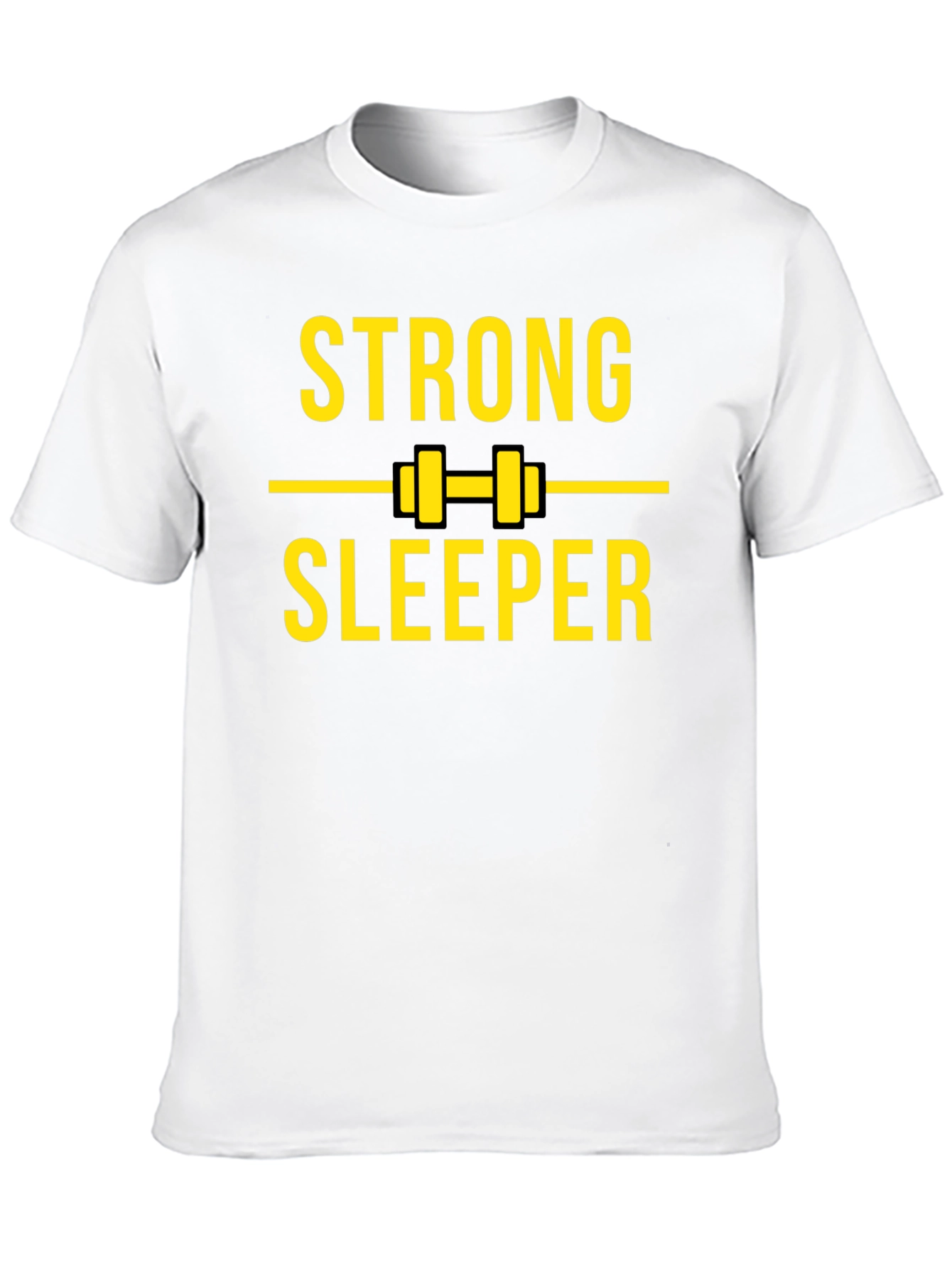 Strong Sleeper Black Graphic T-Shirt