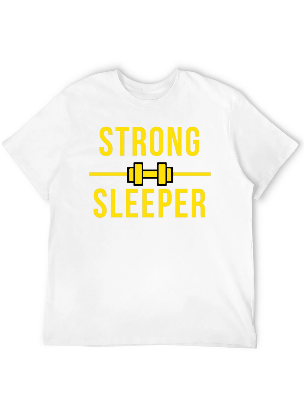 Strong Sleeper Black Graphic T-Shirt