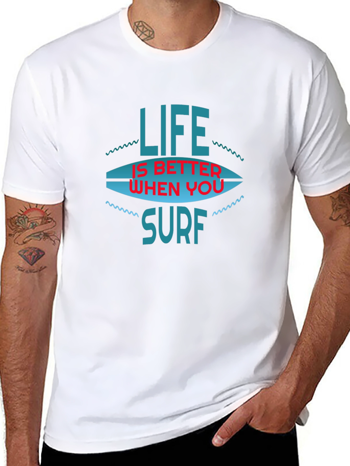 Life is Better When You Surf T-Shirt