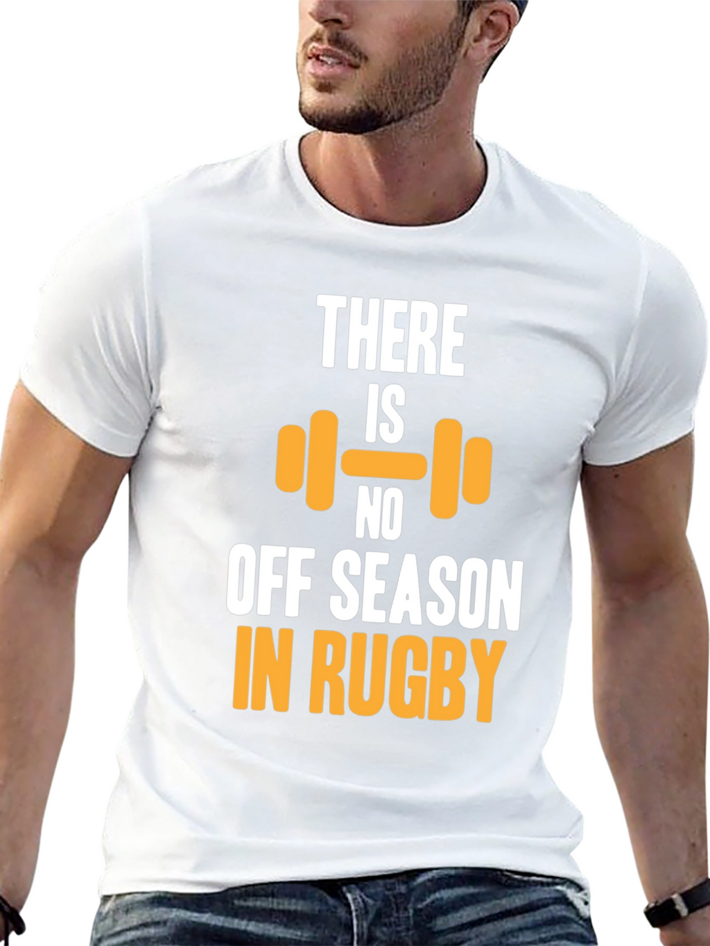 Rugby Off-Season T-Shirt - Gym Motivation