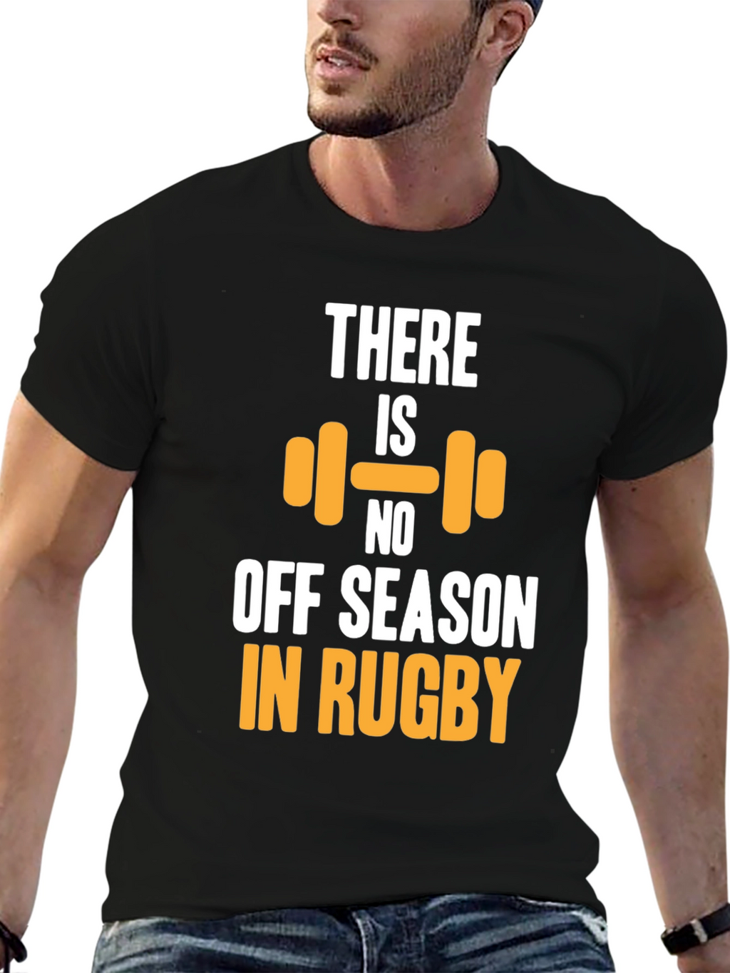 Rugby Off-Season T-Shirt - Gym Motivation