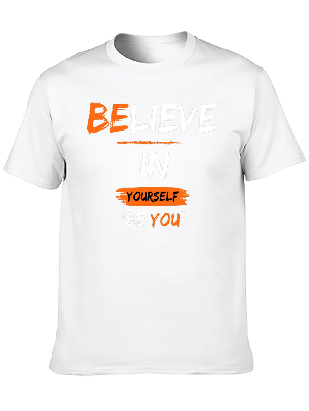 Believe In Yourself T-Shirt - Motivational Black Tee