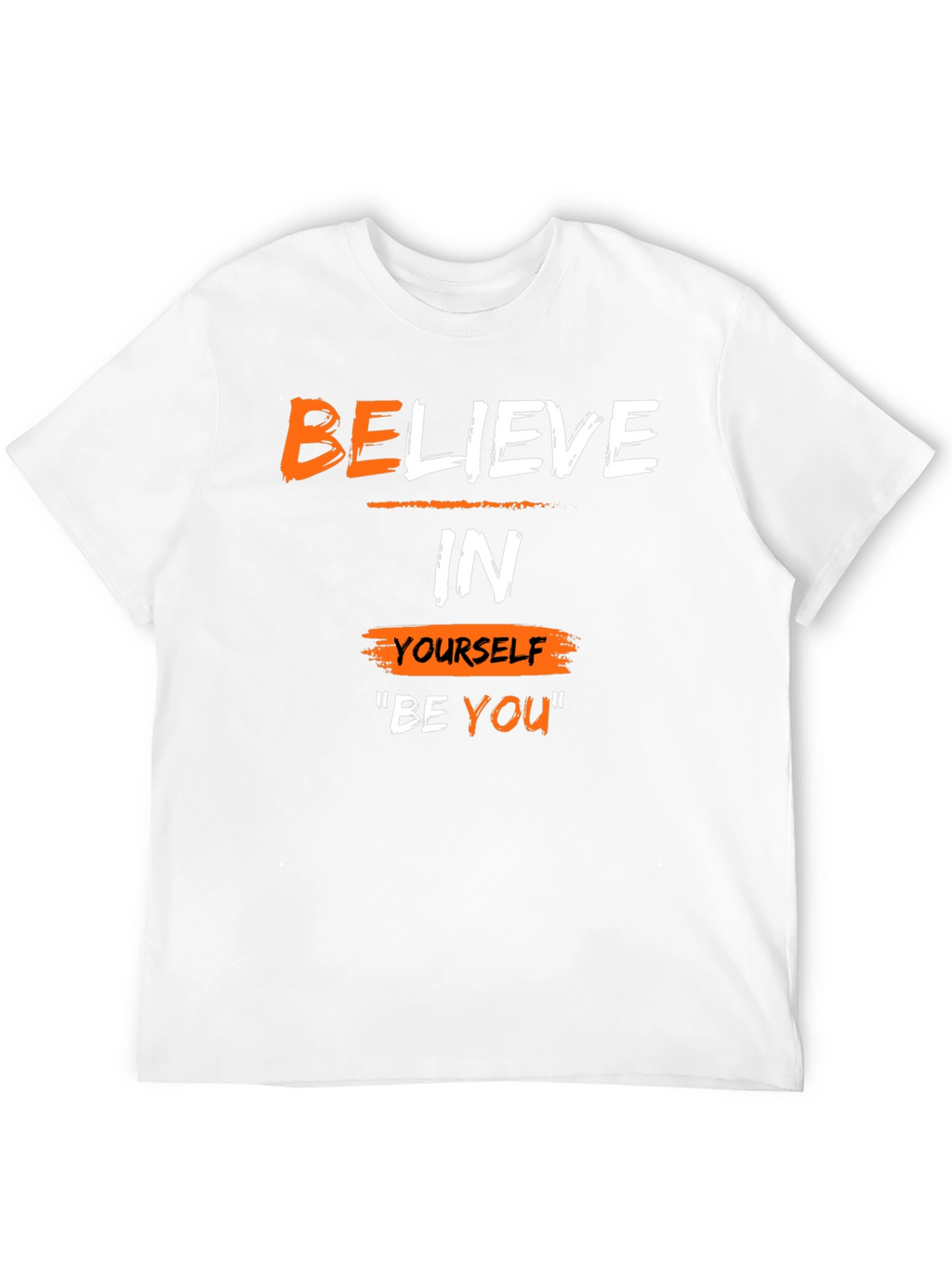 Believe In Yourself T-Shirt - Motivational Black Tee