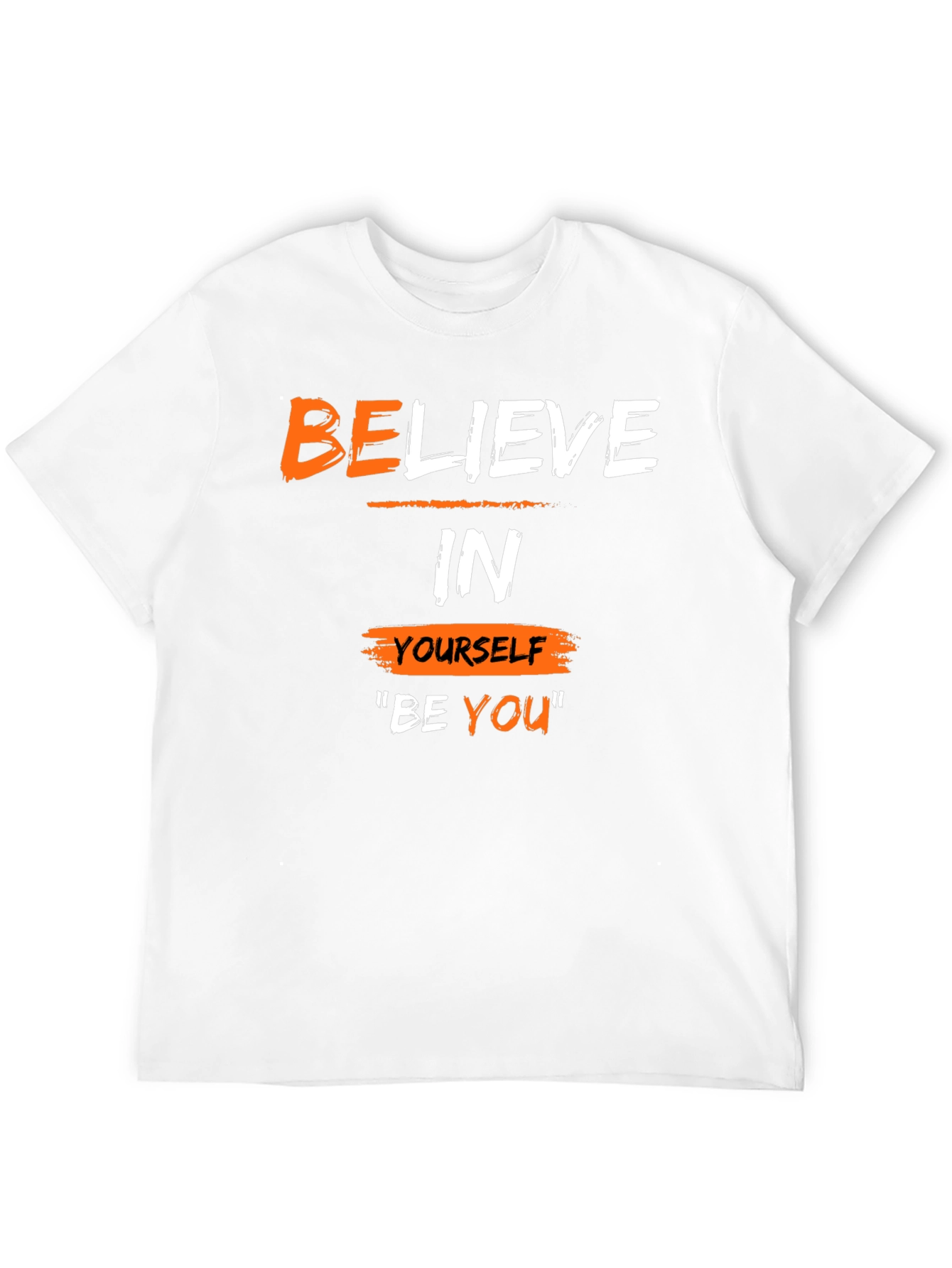 Believe In Yourself T-Shirt - Motivational Black Tee