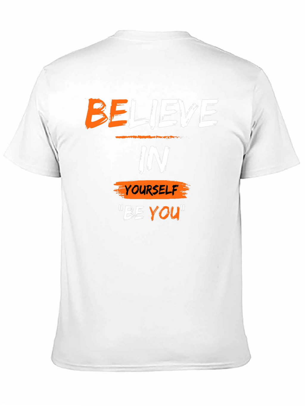 Believe In Yourself T-Shirt - Motivational Black Tee