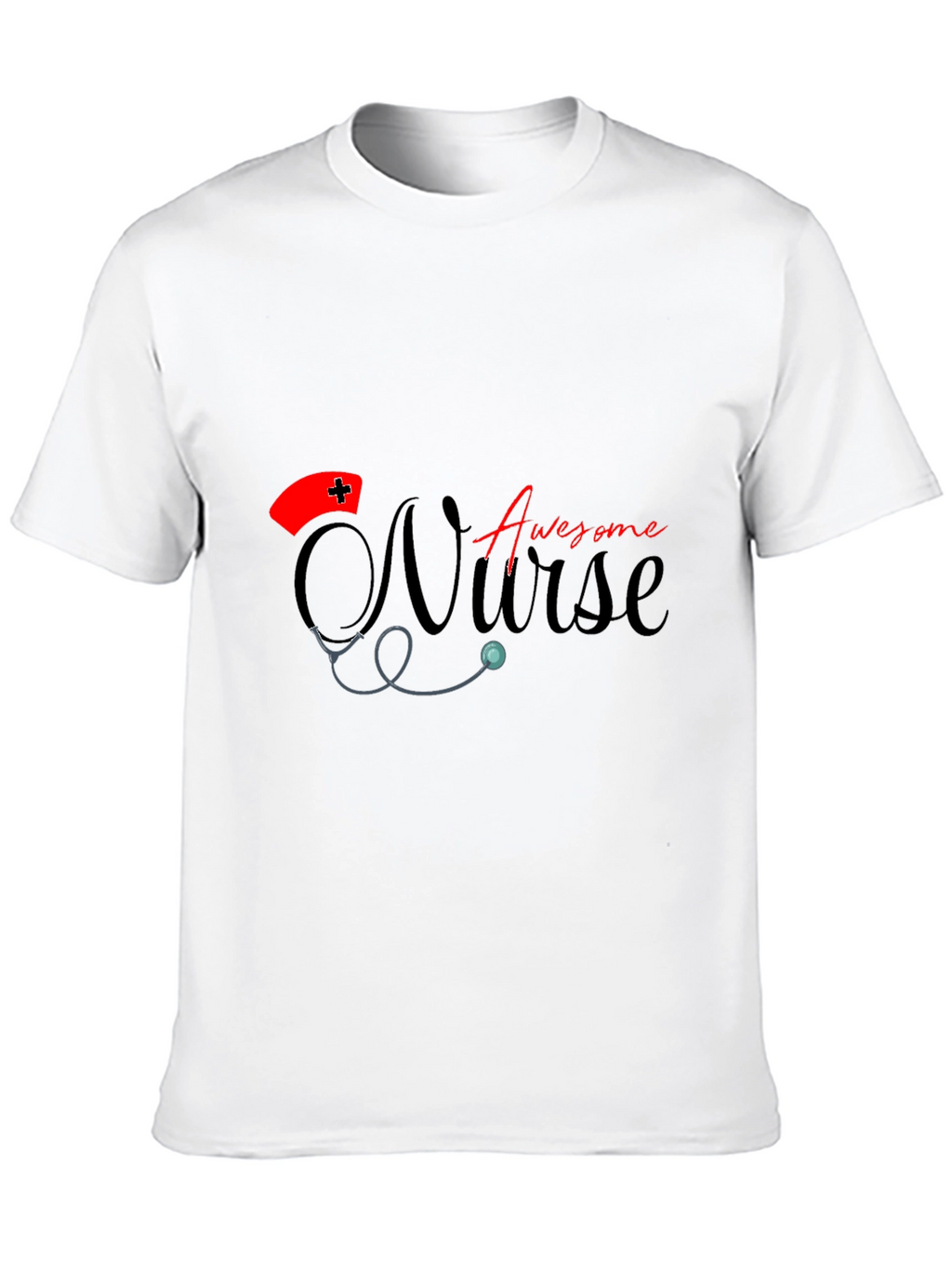 Awesome Nurse Graphic T-Shirt