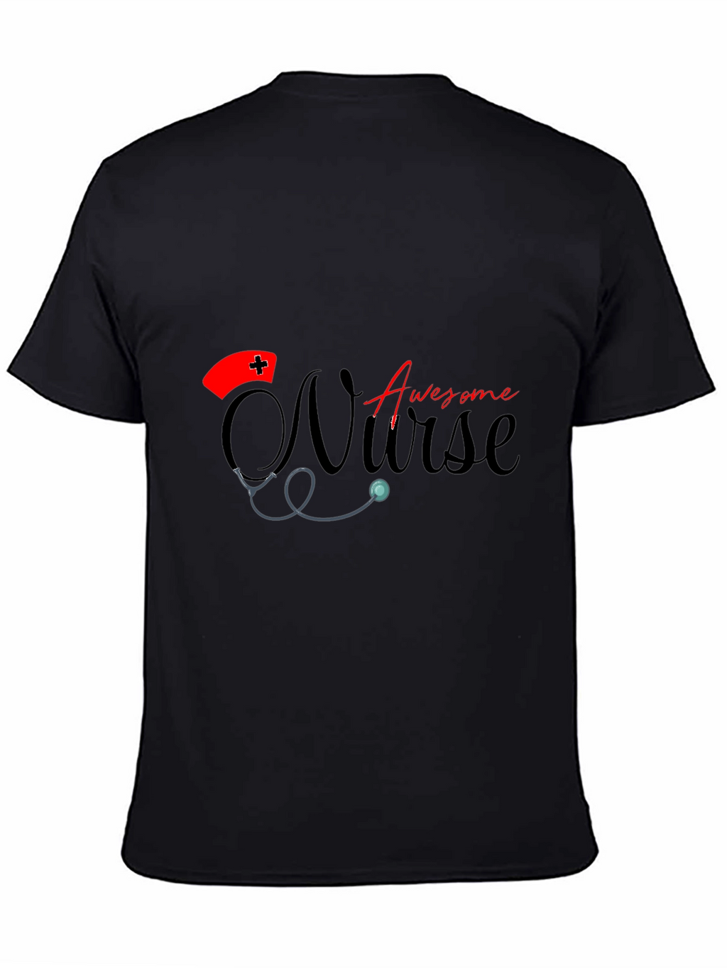 Awesome Nurse Graphic T-Shirt