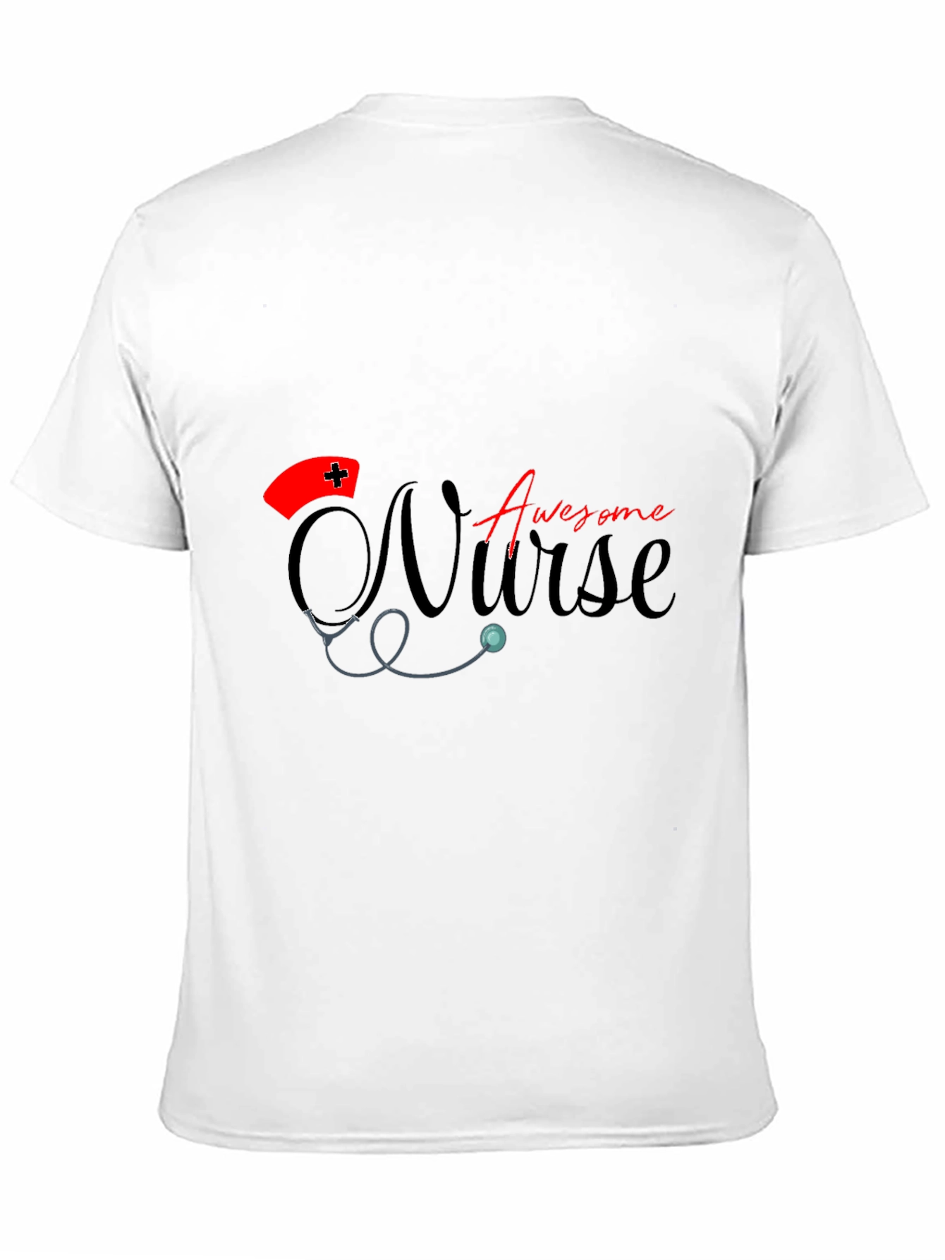 Awesome Nurse Graphic T-Shirt