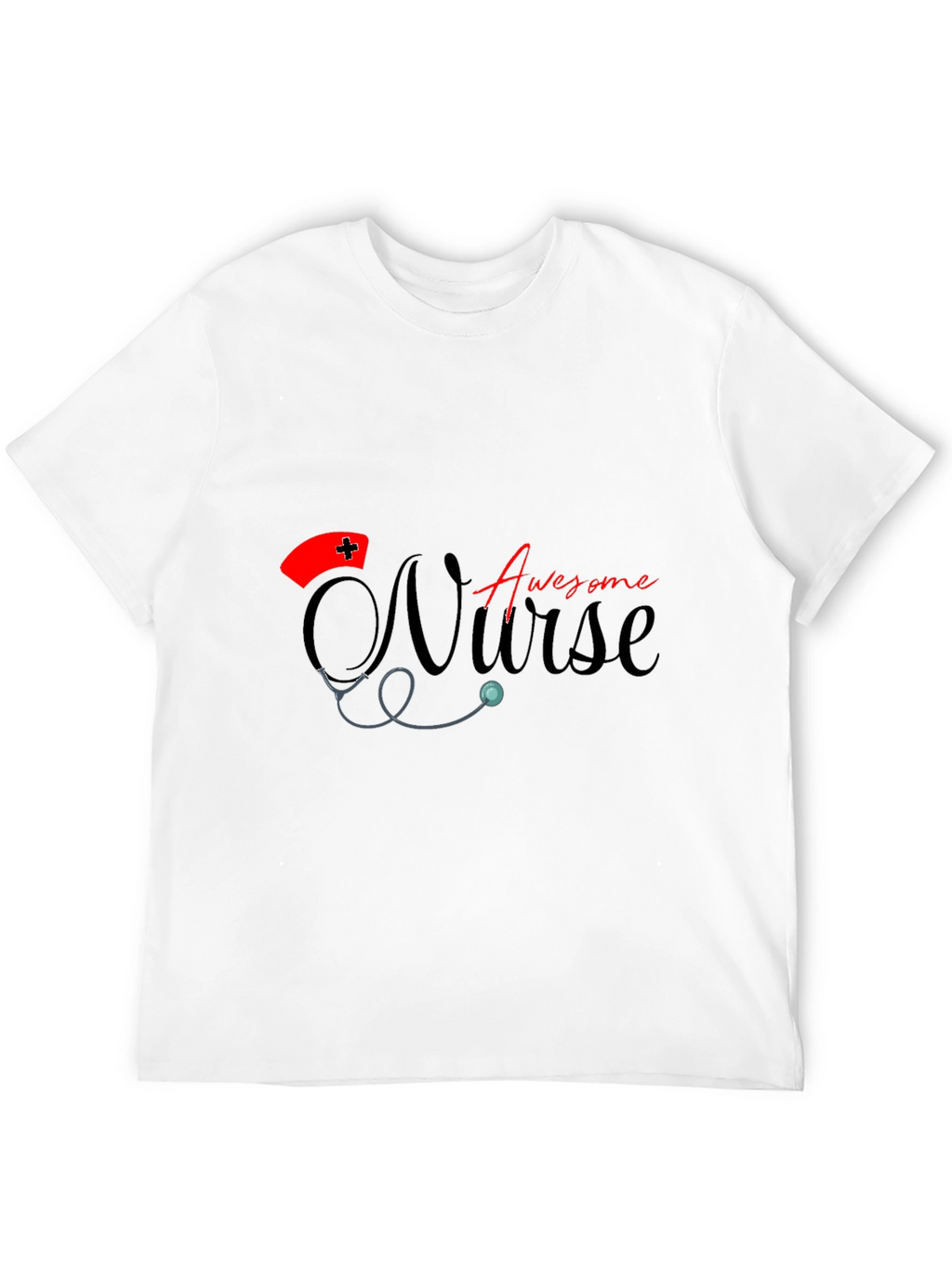 Awesome Nurse Graphic T-Shirt