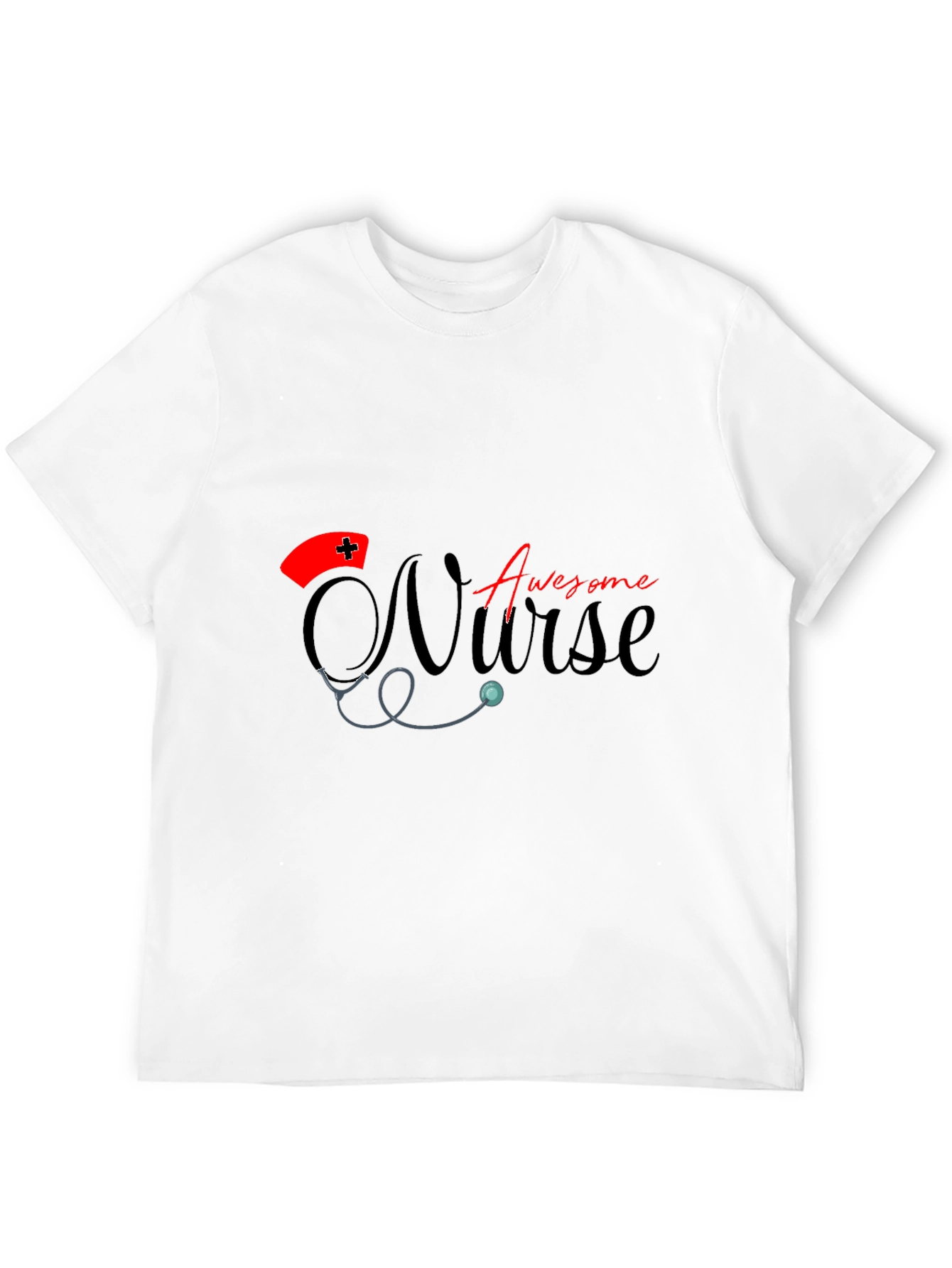 Awesome Nurse Graphic T-Shirt