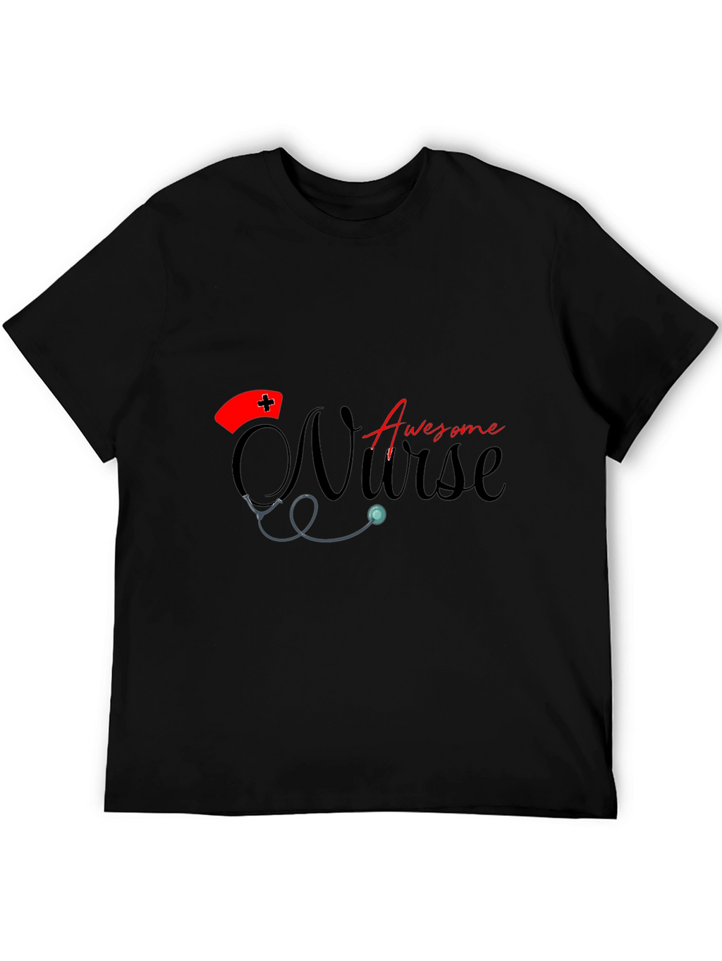 Awesome Nurse Graphic T-Shirt