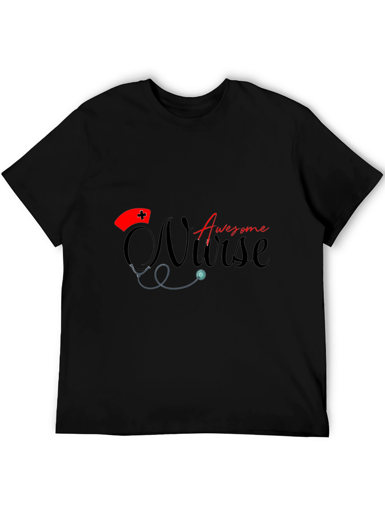 Awesome Nurse Graphic T-Shirt