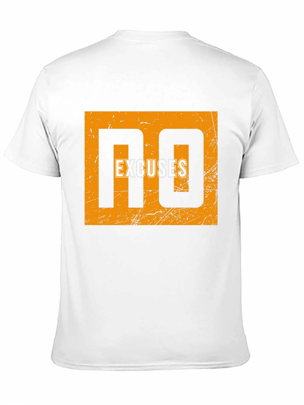 No Excuses Graphic Tee - Black Cotton Shirt