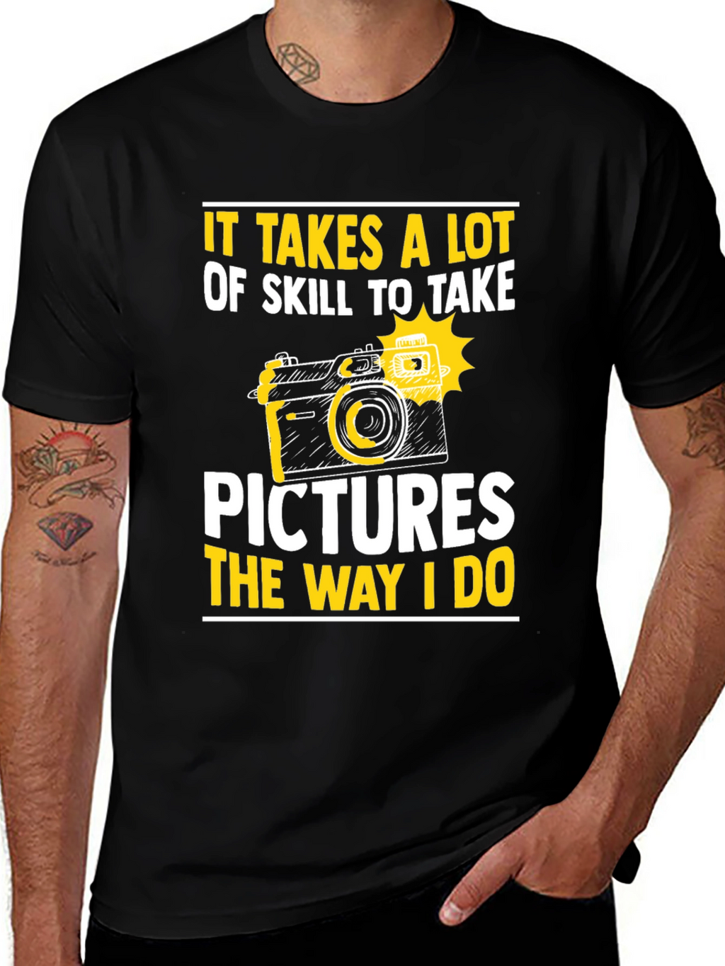 Skillful Photography T-Shirt: Take Pictures Like I Do