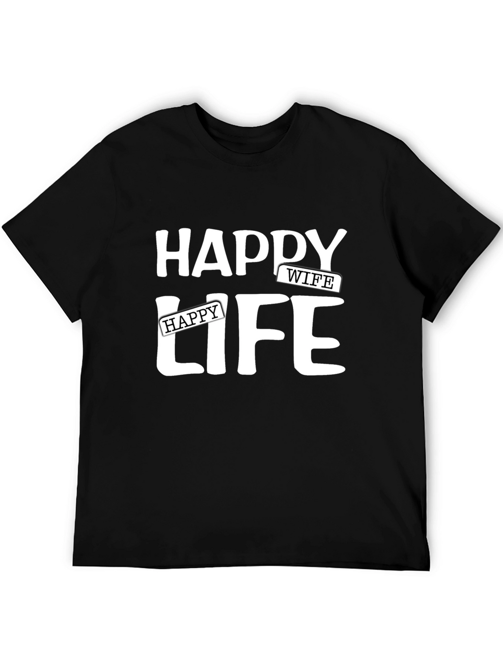 Happy Wife Happy Life Graphic Tee