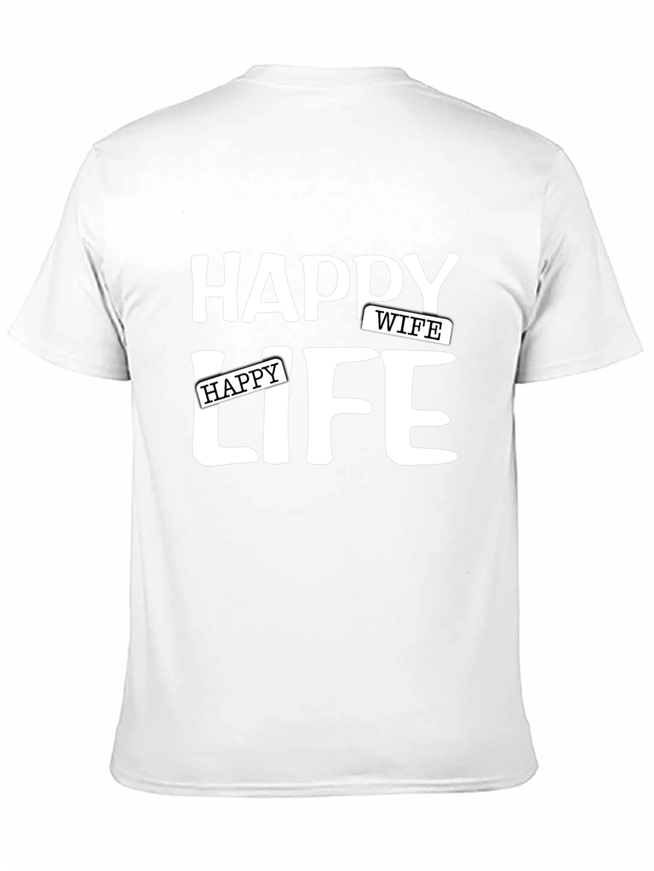 Happy Wife Happy Life Graphic Tee