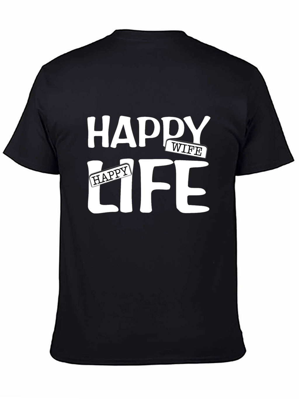 Happy Wife Happy Life Graphic Tee