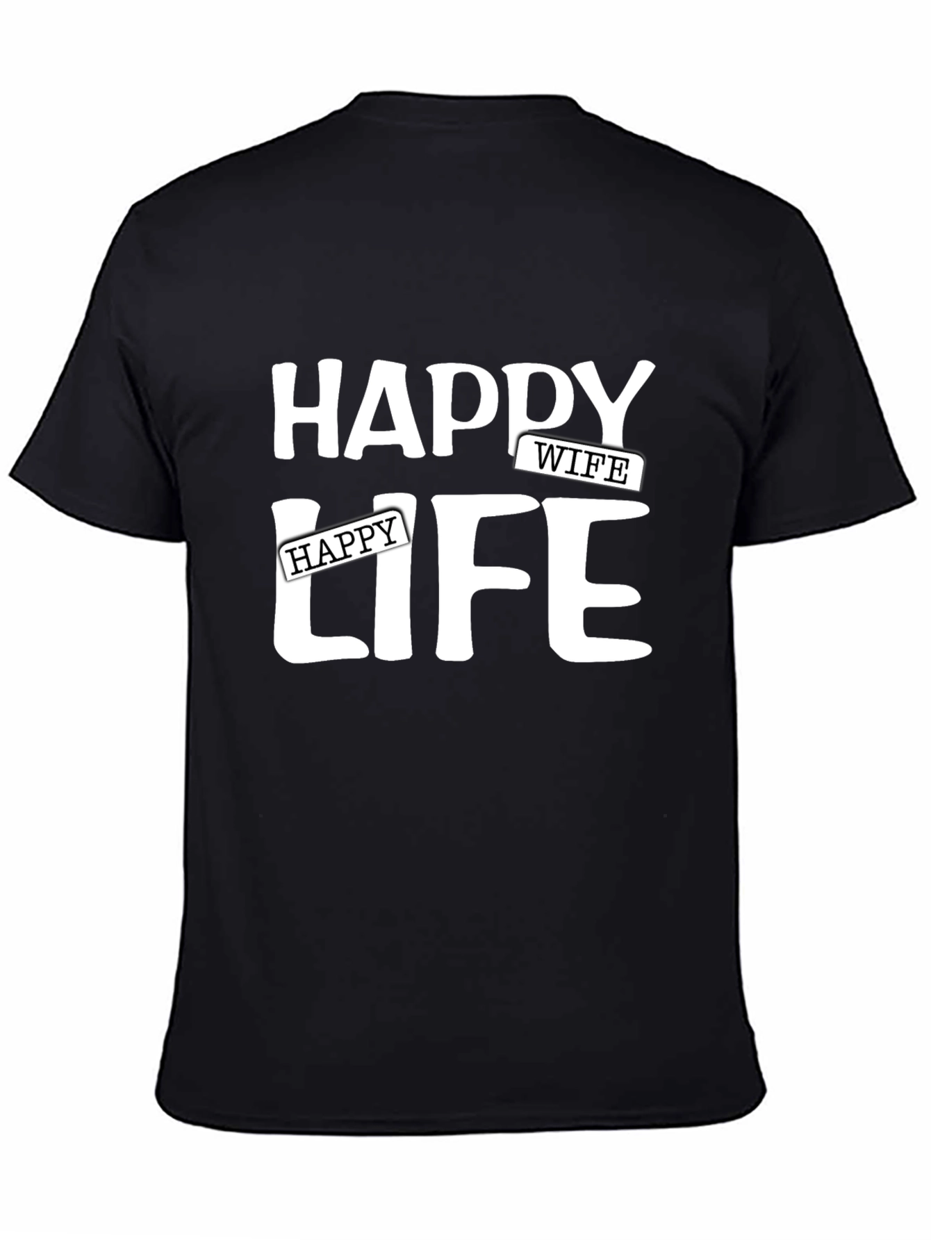 Happy Wife Happy Life Graphic Tee