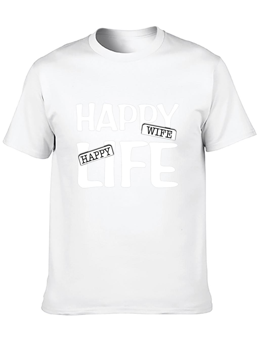 Happy Wife Happy Life Graphic Tee