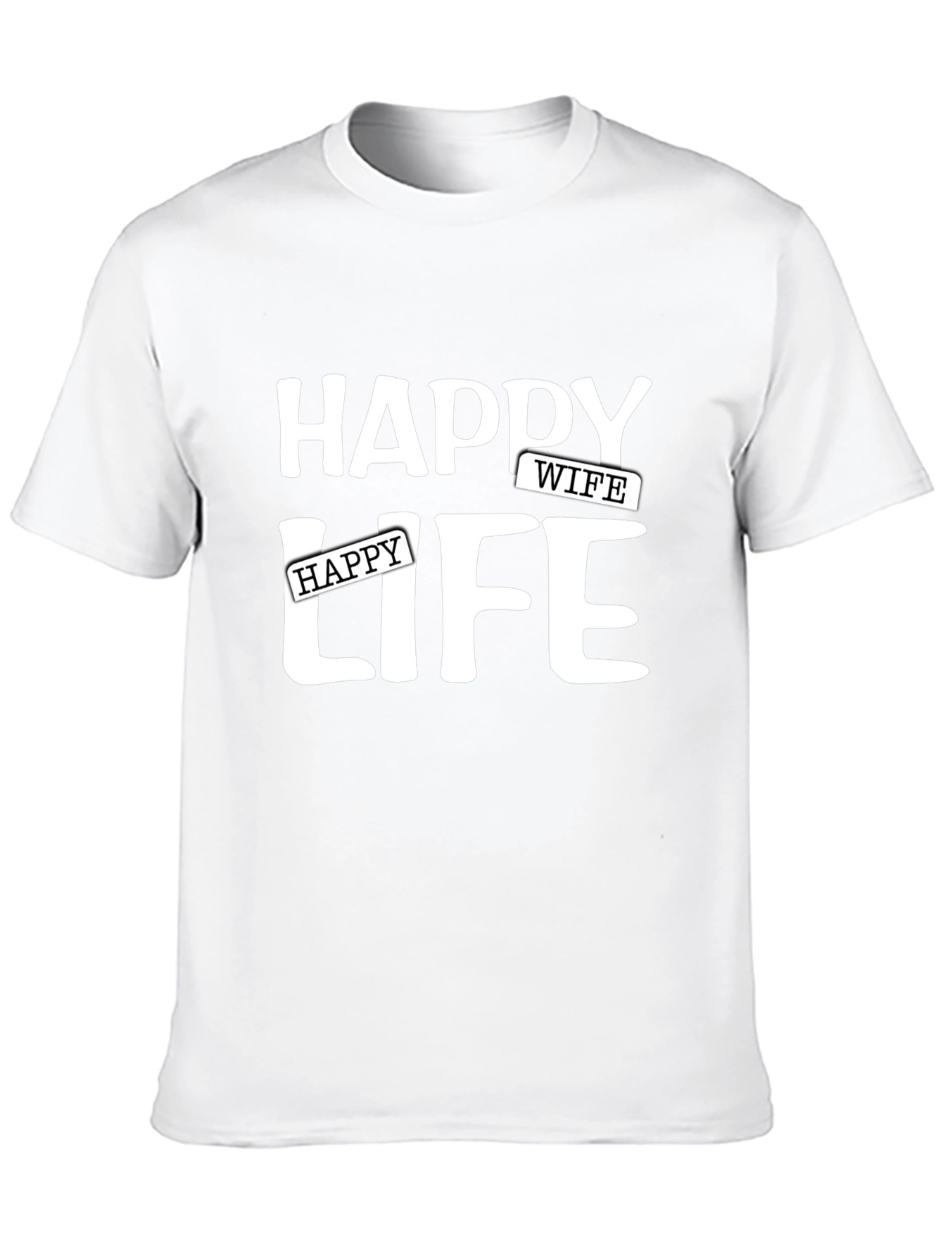 Happy Wife Happy Life Graphic Tee