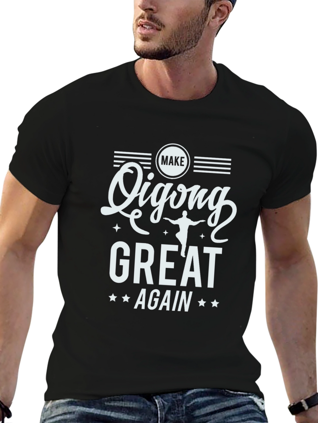 Make Qigong Great Again Graphic T-Shirt