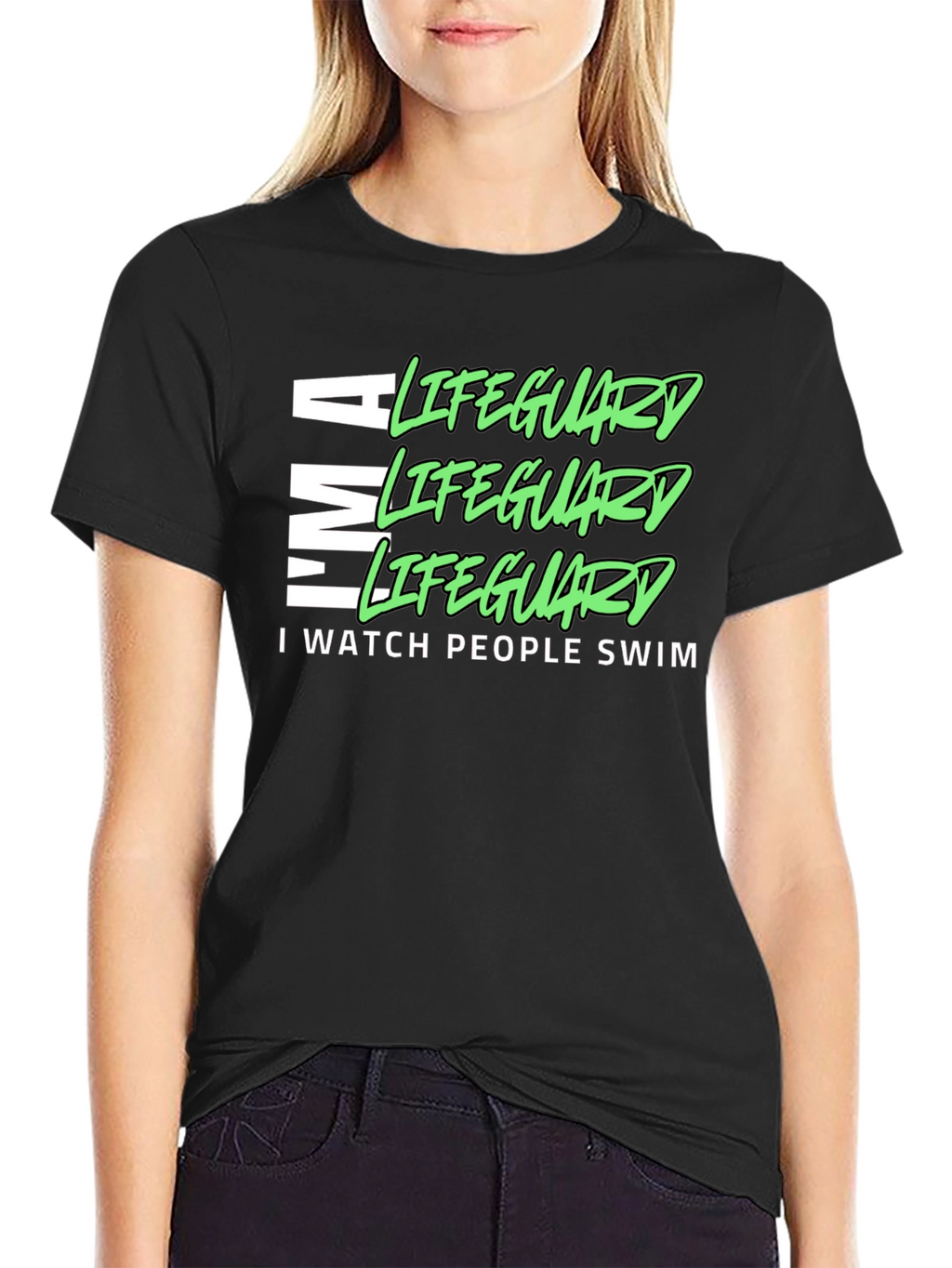 Lifeguard T-Shirt - I Watch People Swim