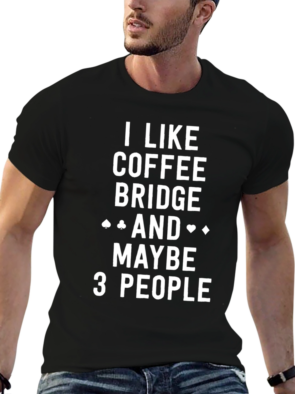 Coffee Bridge & 3 People Graphic Tee