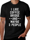 Coffee Bridge & 3 People Graphic Tee