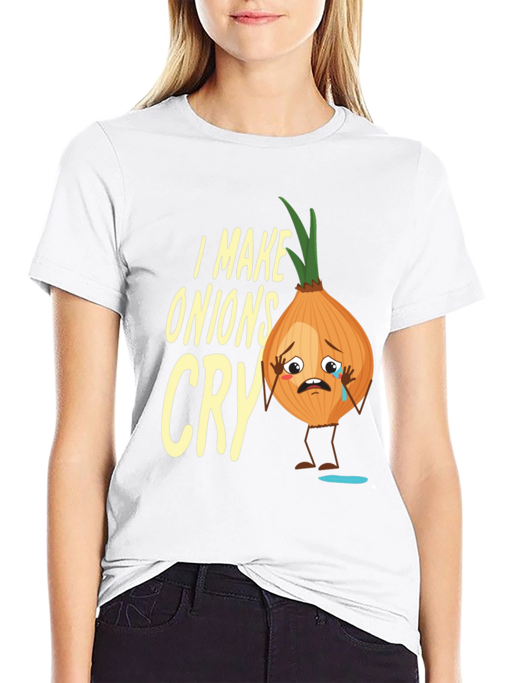 I Make Onions Cry T-Shirt - Funny Foodie Tee