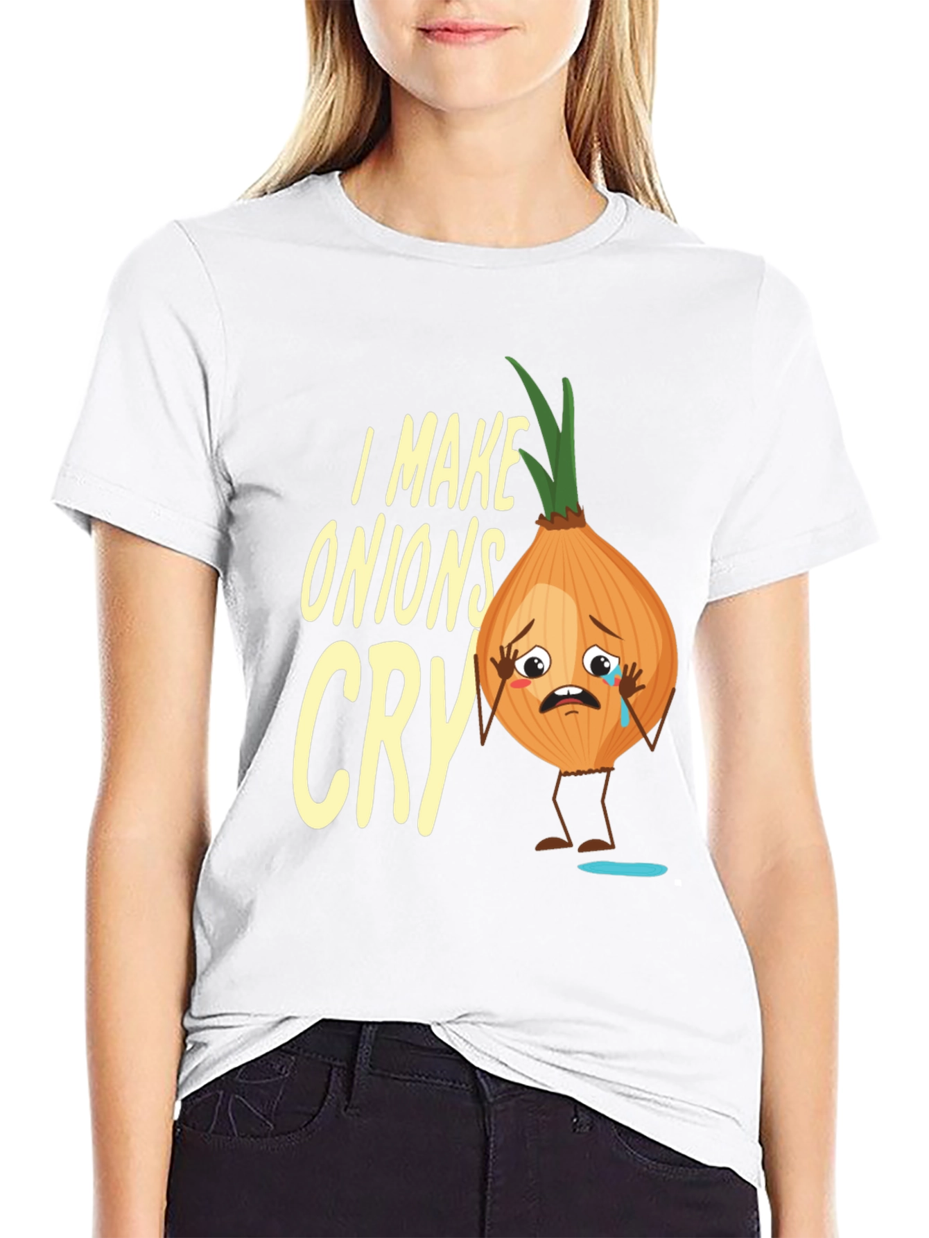 I Make Onions Cry T-Shirt - Funny Foodie Tee