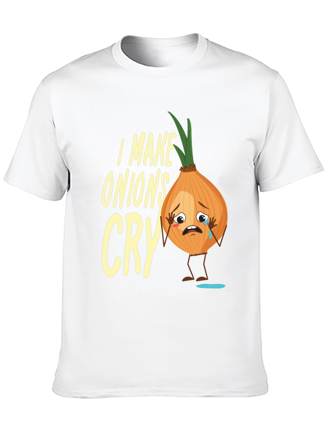 I Make Onions Cry T-Shirt - Funny Foodie Tee