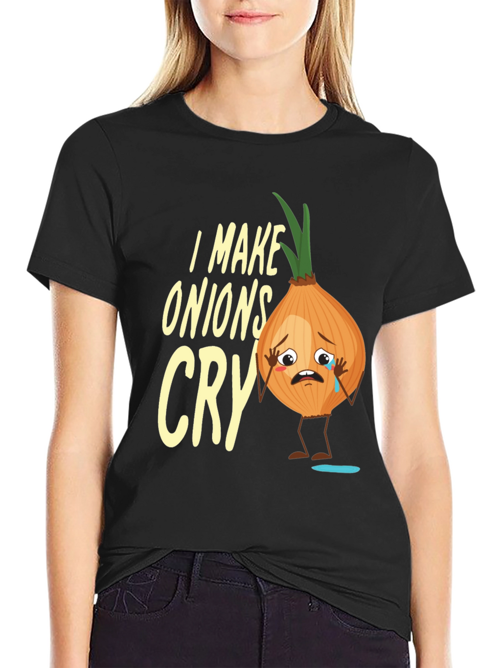 I Make Onions Cry T-Shirt - Funny Foodie Tee
