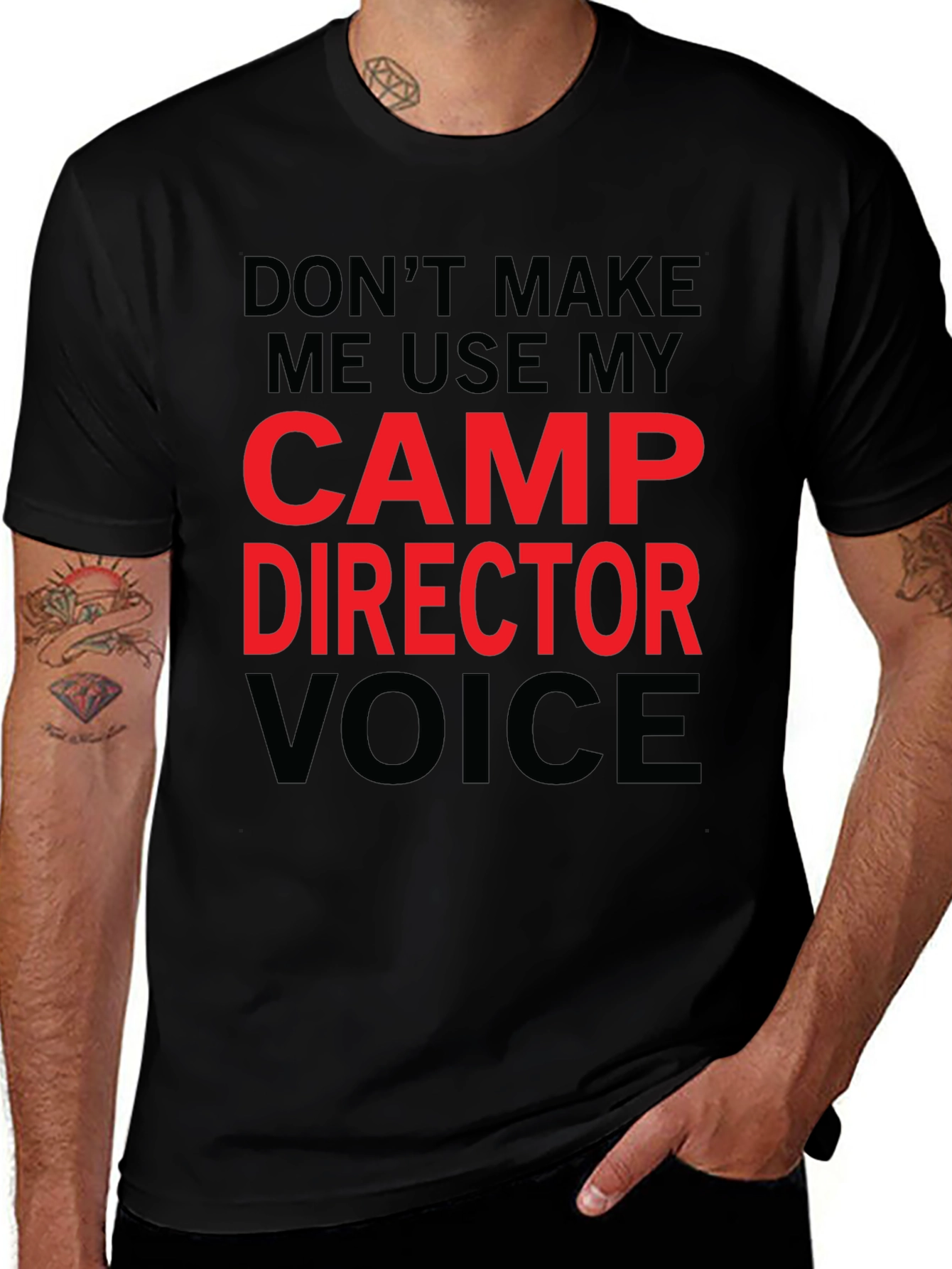 Camp Director T-Shirt - Funny Camping Gift