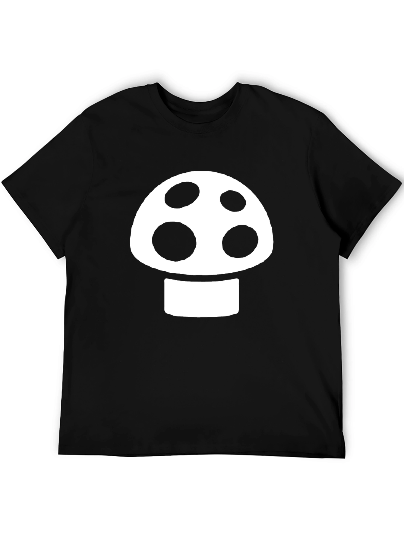 Retro Mushroom Graphic Tee - Gamer Style