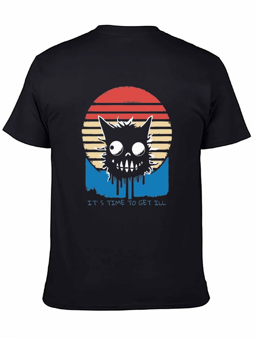 Retro Monster Graphic T-Shirt